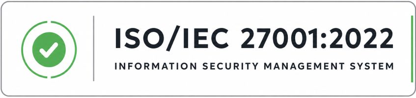 ISO certified logo